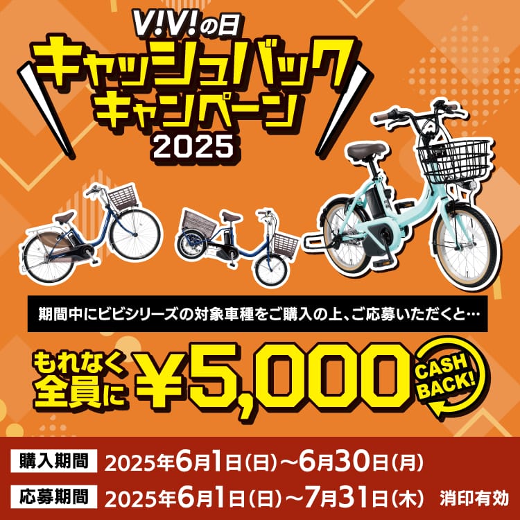 ビビの日キャッシュバックキャンペーン