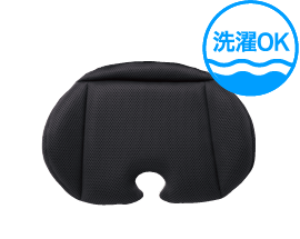 シートクッション前用 後用　イメージ