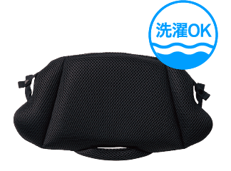 シートクッション後用洗濯OK　イメージ