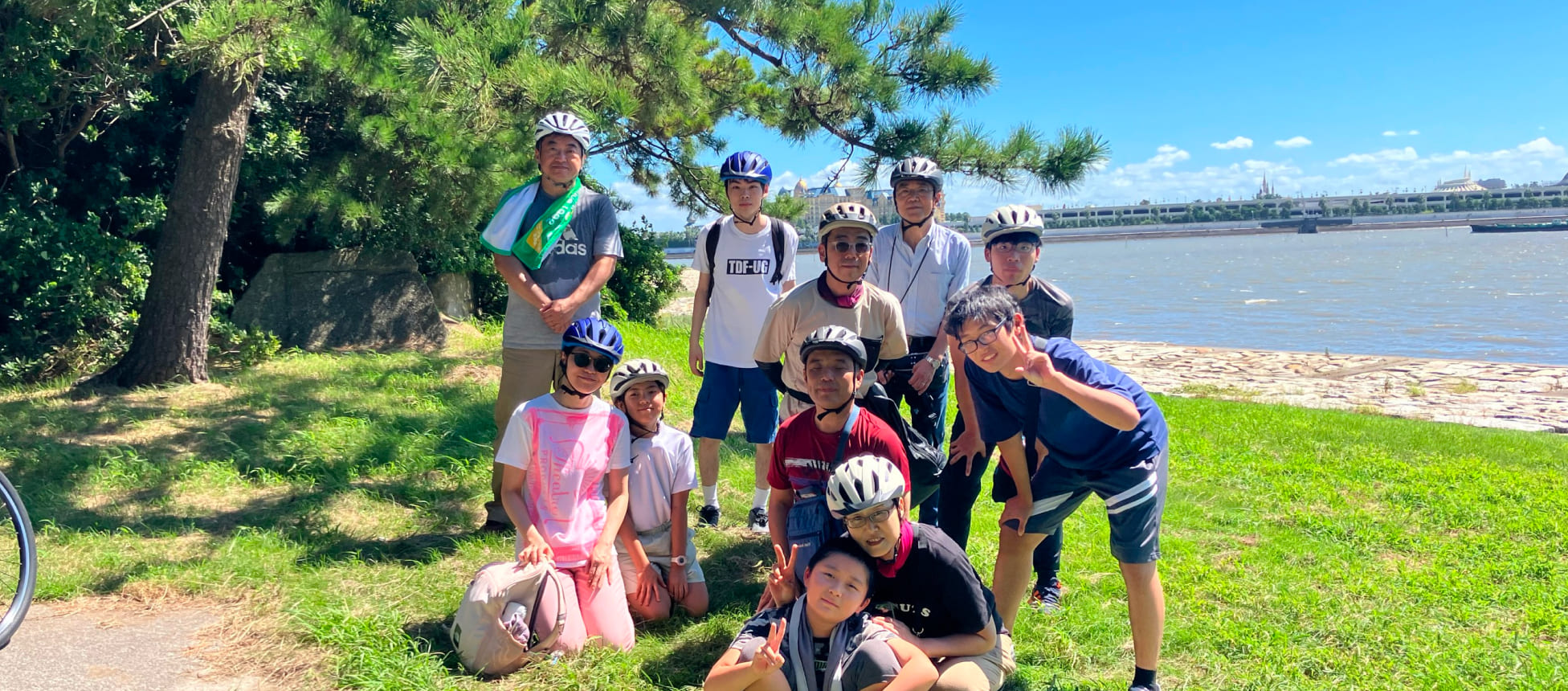 葛西臨海公園~荒川サイクリングロードの景色