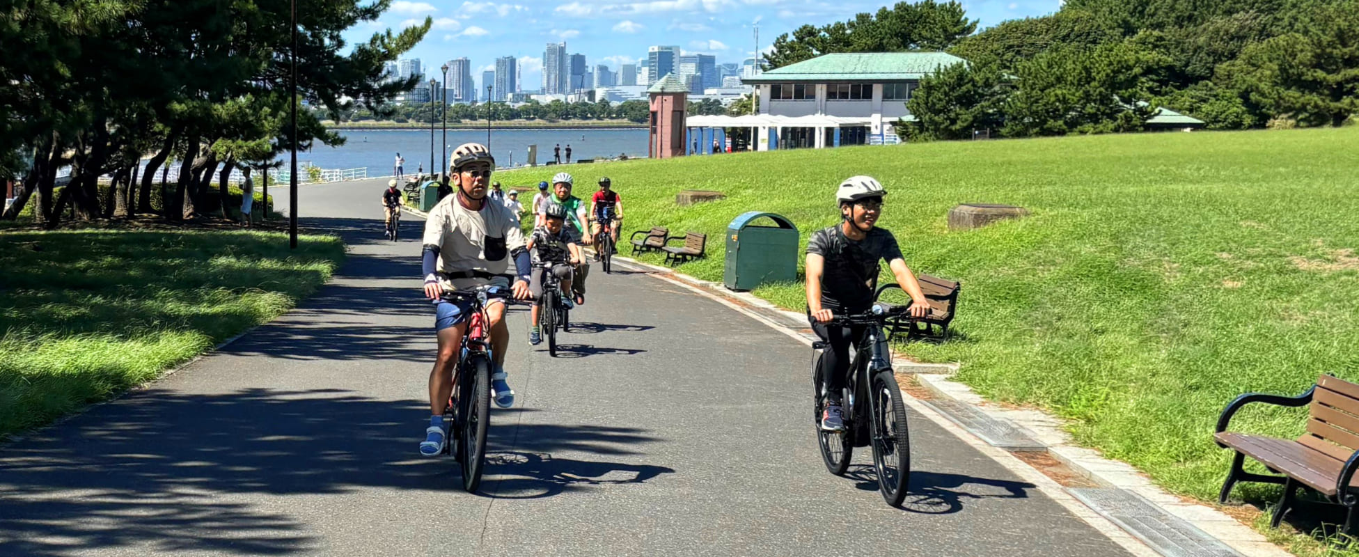 e-BIKEで楽々!家族でサイクリング体験 in 葛西臨海公園